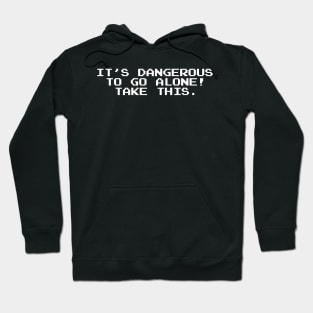 It’s dangerous to go alone! Take this black mask Hoodie